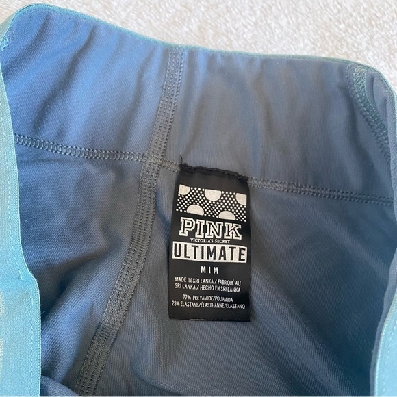 PINK Victoria’s Secret ultimate yoga leggings blue size medium - Picture 3 of 6